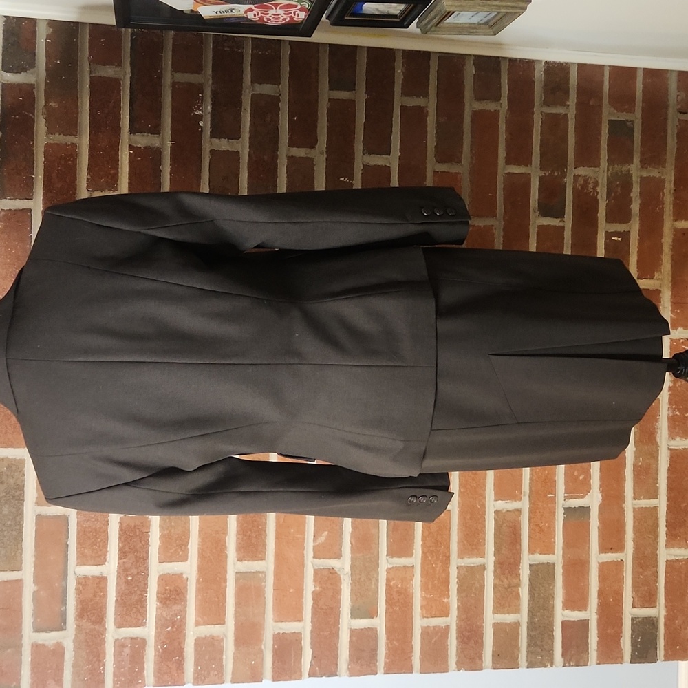 The Limited Brown Blazer Skirt Suit, Size XS/2 - Picture 4 of 11